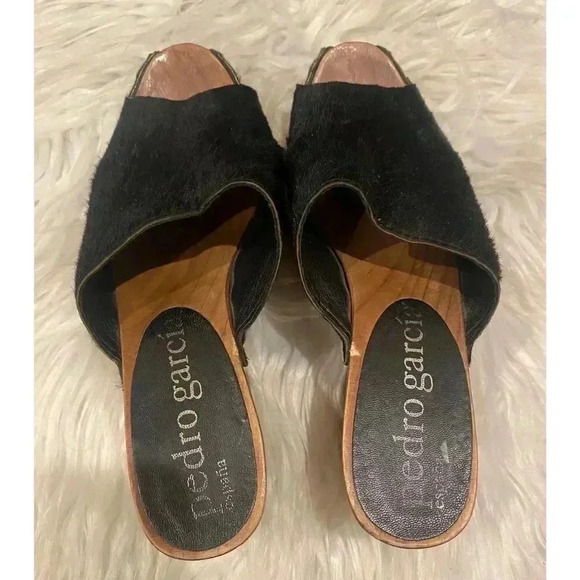 PEDRO GARCIA
Ponyhair Studded Clogs - Picture 4 of 7